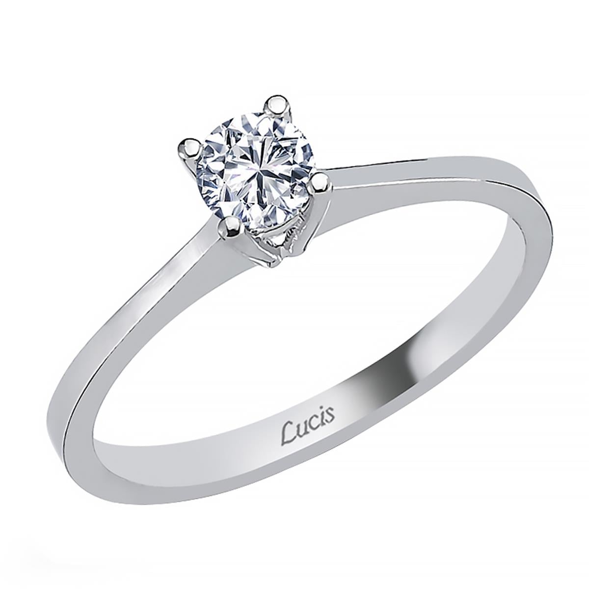 0.31 Karat Pırlanta Tektaş Yüzük V005614