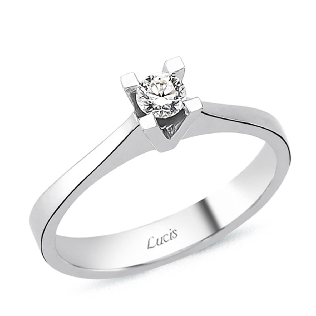 0.23 Karat Pırlanta Tektaş Yüzük