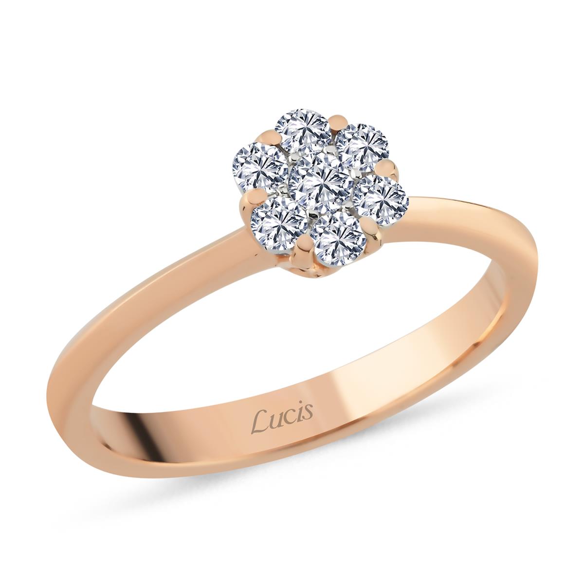 0.34 Karat Pırlanta Violet Yüzük L064879