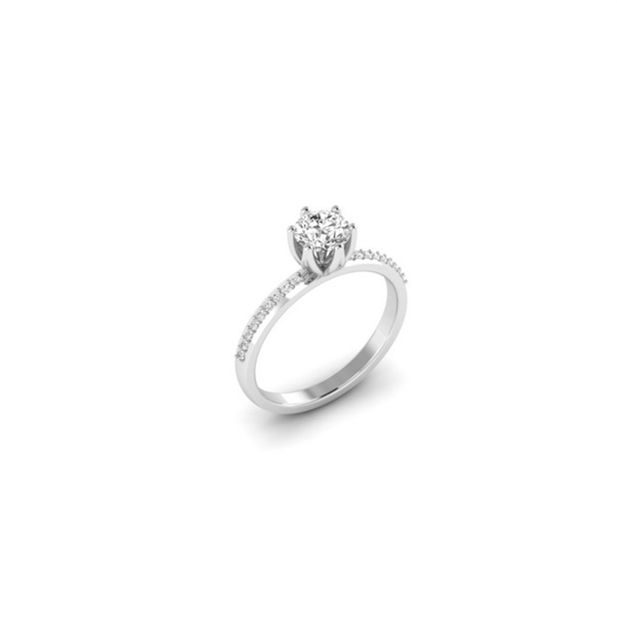 0.70 Karat Pırlanta Tektaş Yüzük V011820