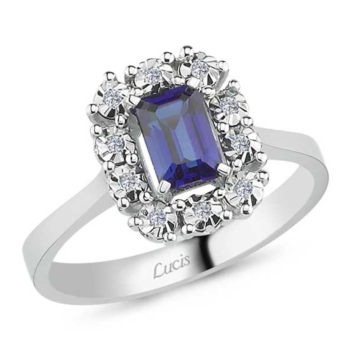 0.94 Karat Pırlanta Renkli Yüzük L061766