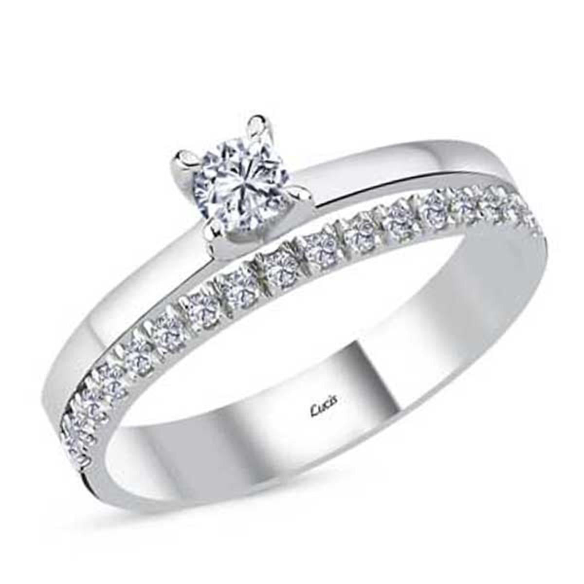 0.30 Karat Pırlanta Tektaş Yüzük L062727