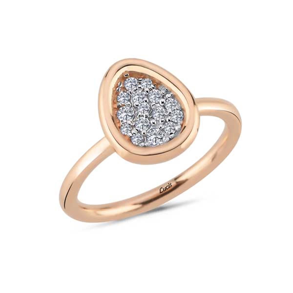 0.18 Karat Pırlanta Tasarım Yüzük L064342