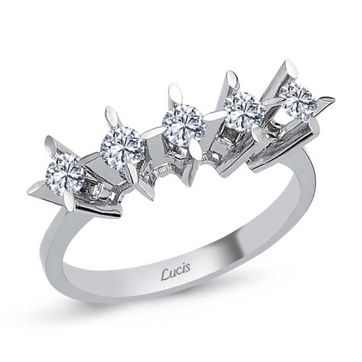 0.49 Karat Pırlanta Beştaş Yüzük L064960