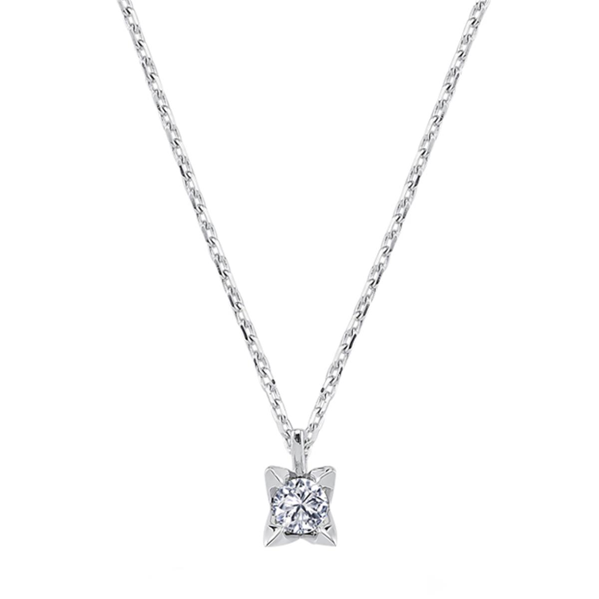 0.17 Karat Pırlanta Tektaş Kolye L050697