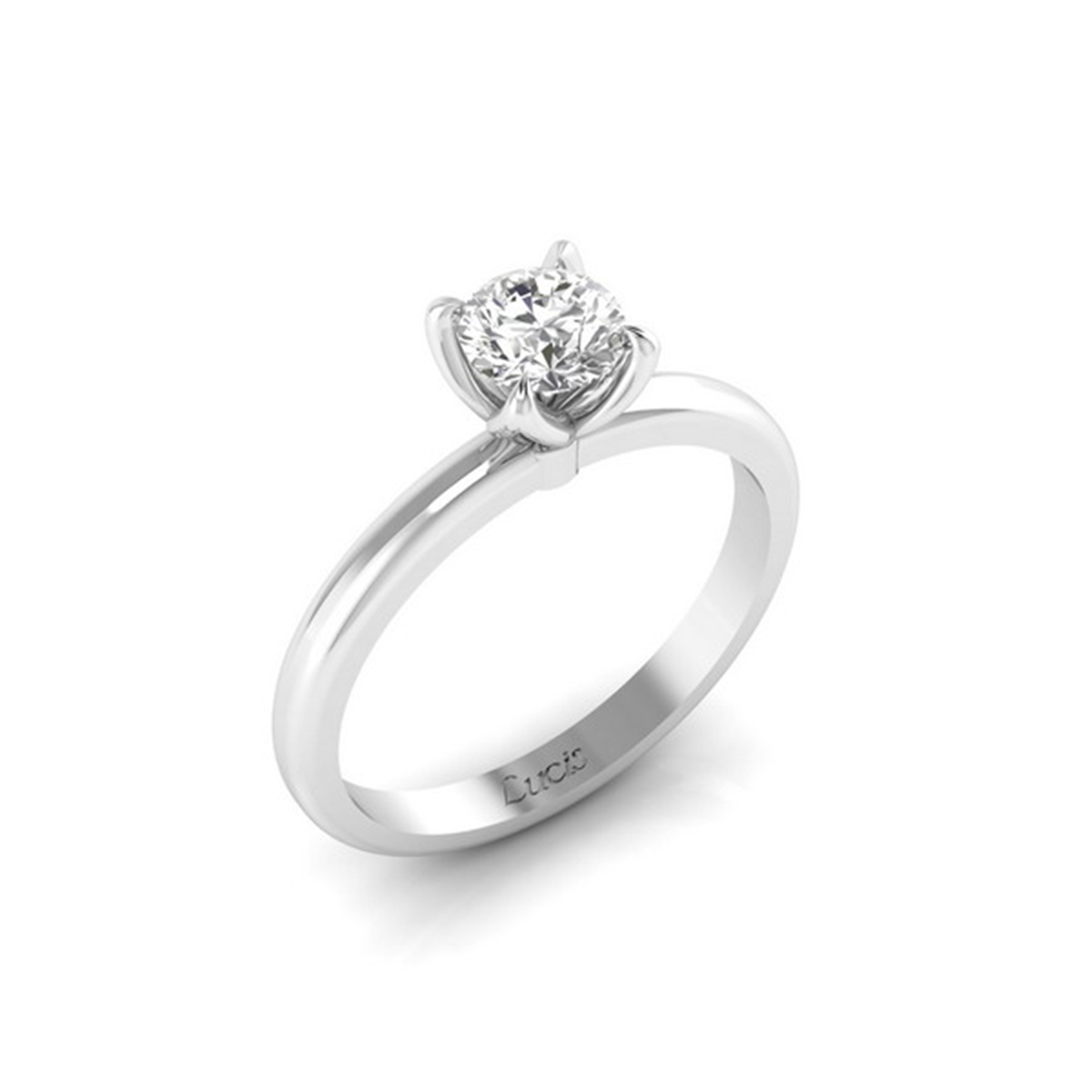 0.50 Karat Pırlanta Tektaş Yüzük V011786