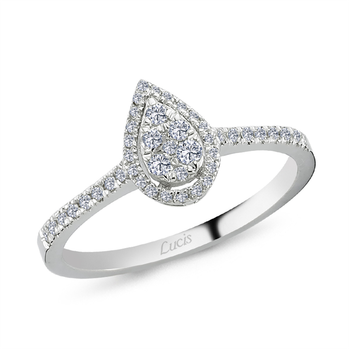 0.26 Karat Pırlanta Violet Yüzük L066557