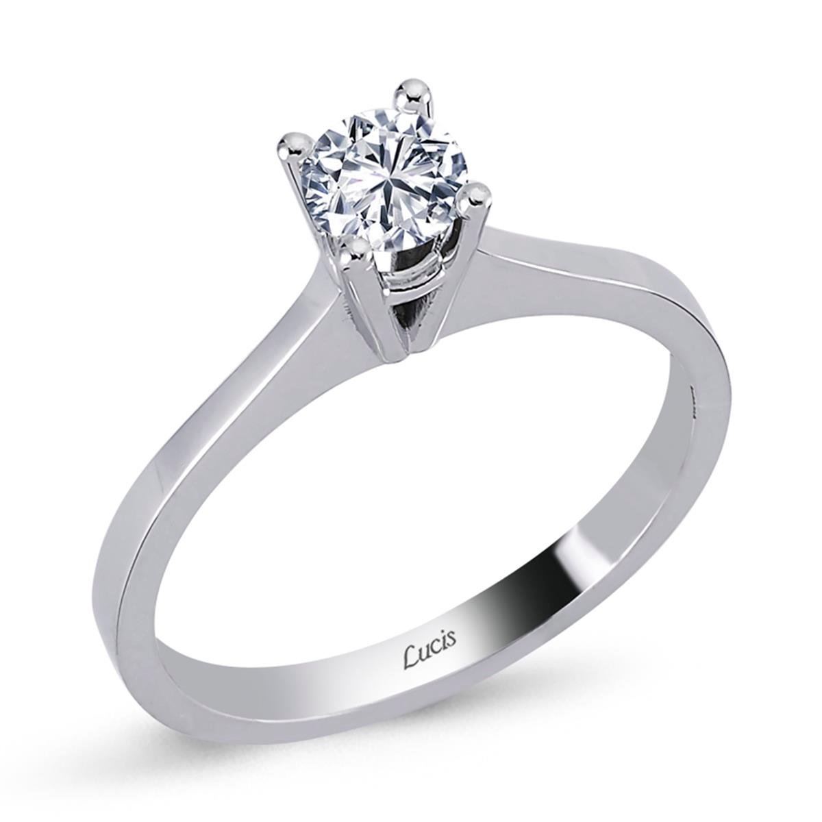 0.42 Karat Pırlanta Tektaş Yüzük