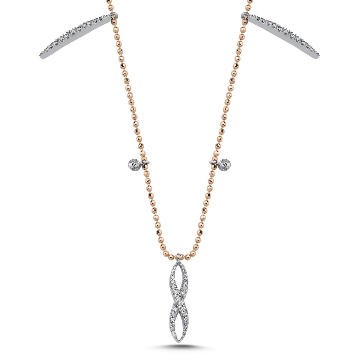 0.17 Karat Pırlanta Tasarım Kolye