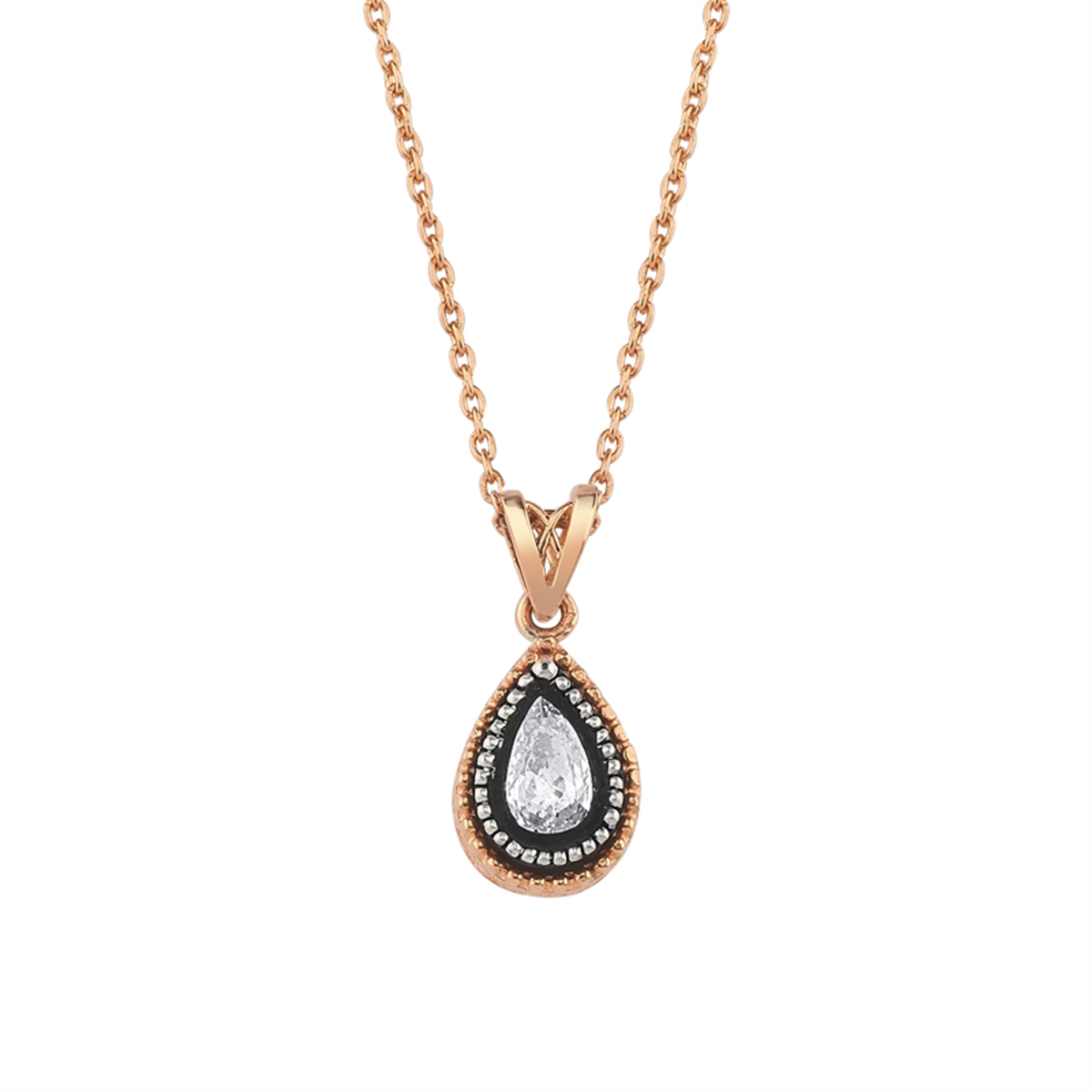 0.16 Karat Elmas Tektaş Kolye L060265