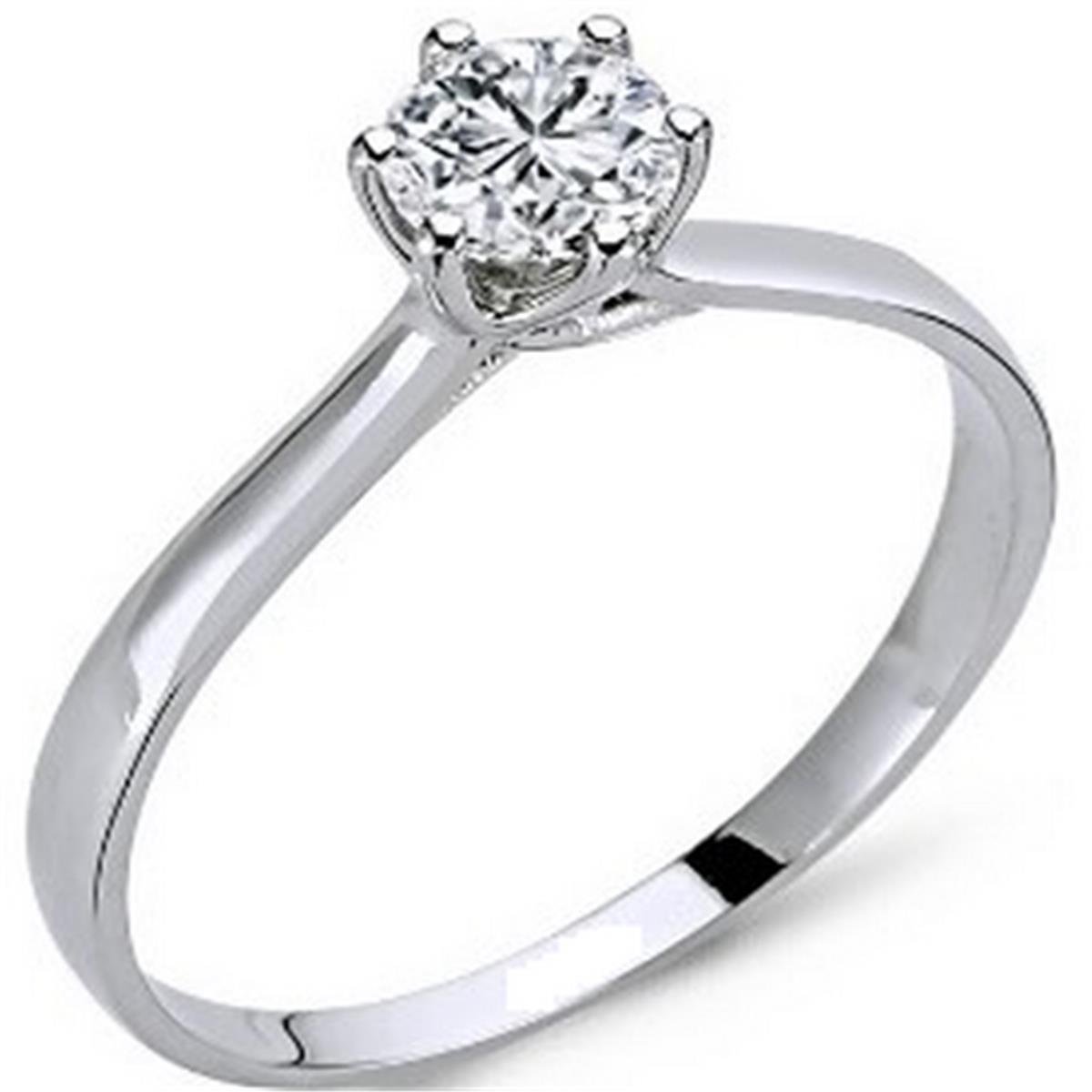 0.36 Karat Pırlanta Tektaş Yüzük V010392