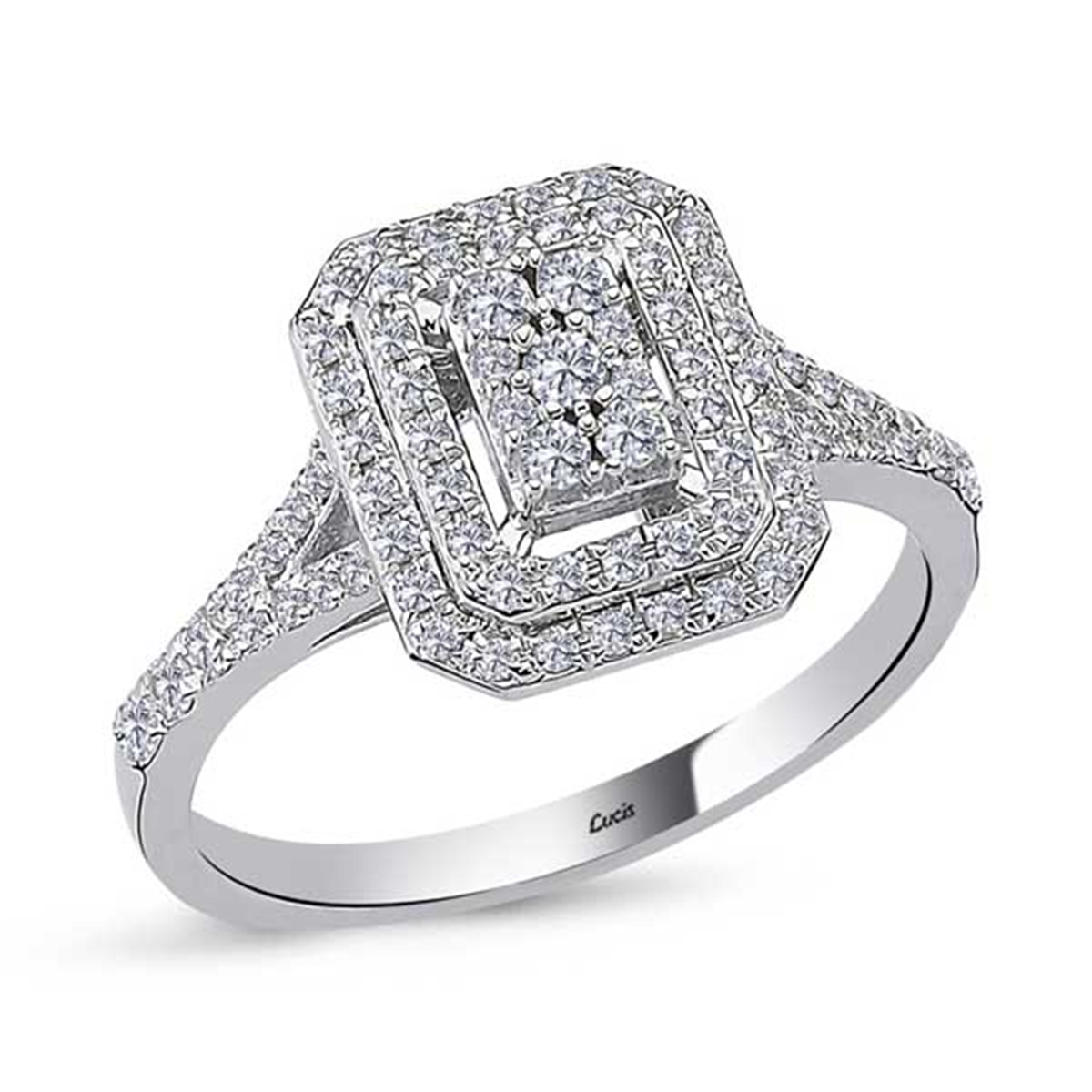 0.50 Karat Pırlanta Violet Yüzük L064187
