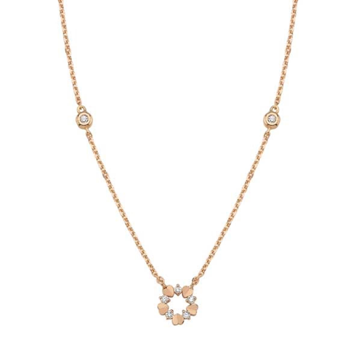 0.05 Karat Pırlanta Tasarım Kolye L056879