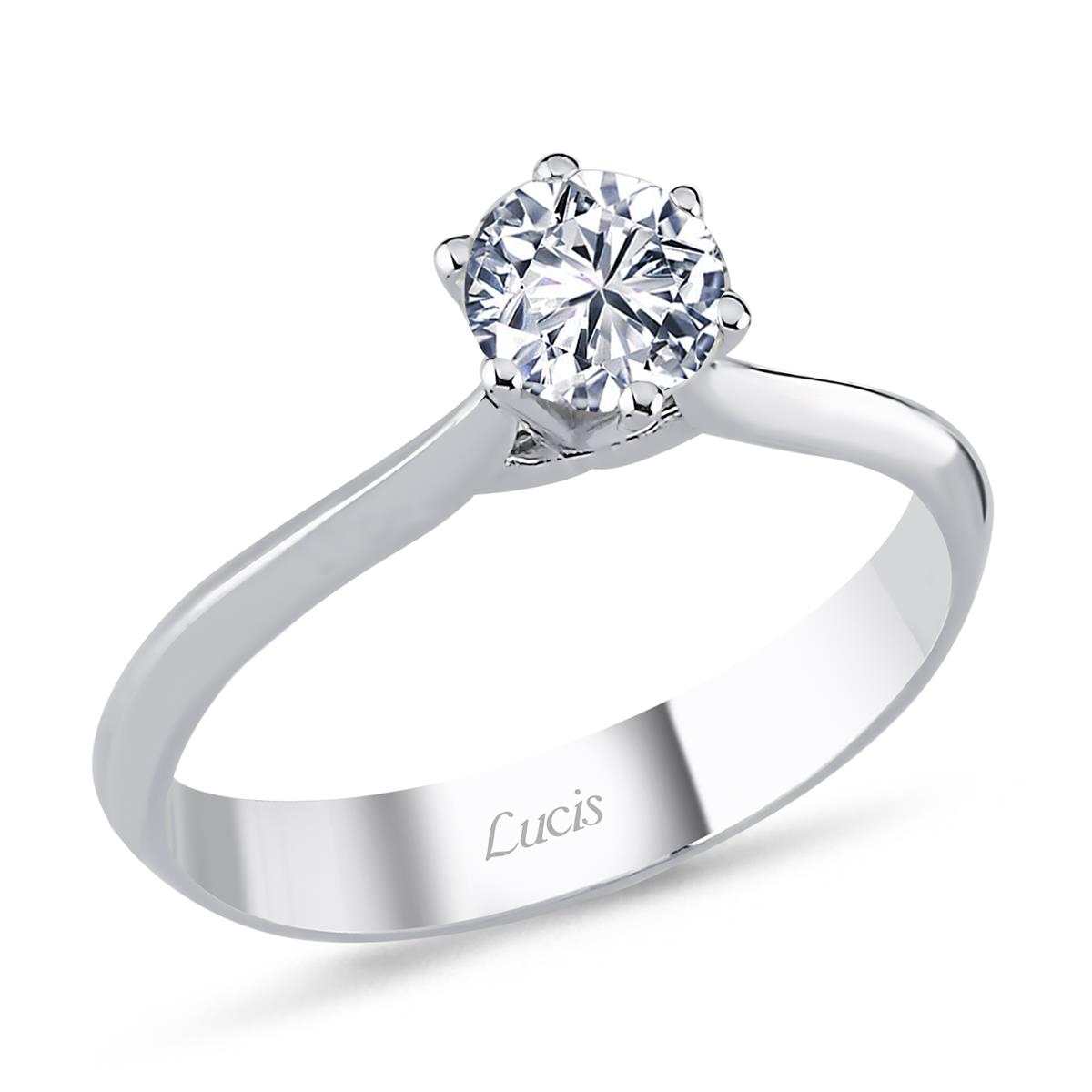 0.50 Karat Pırlanta Tektaş Yüzük V010265