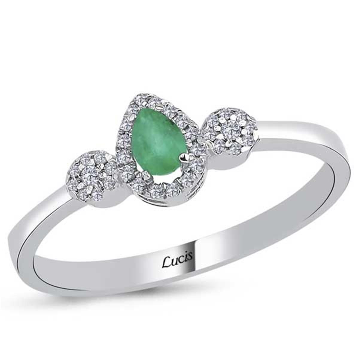 0.32 Karat Pırlanta Renkli Yüzük L061330