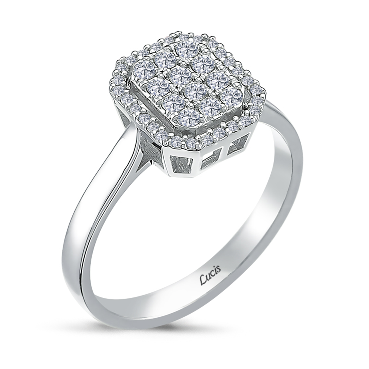 0.15 Karat Pırlanta Violet Yüzük L063909