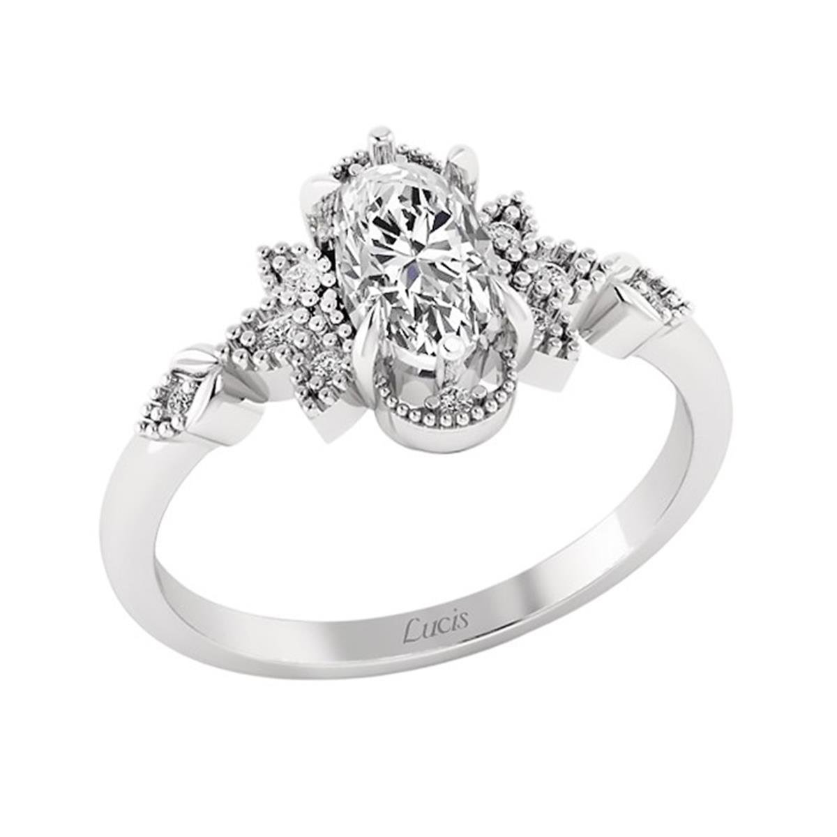 0.76 Karat Pırlanta Tasarım Yüzük L060521