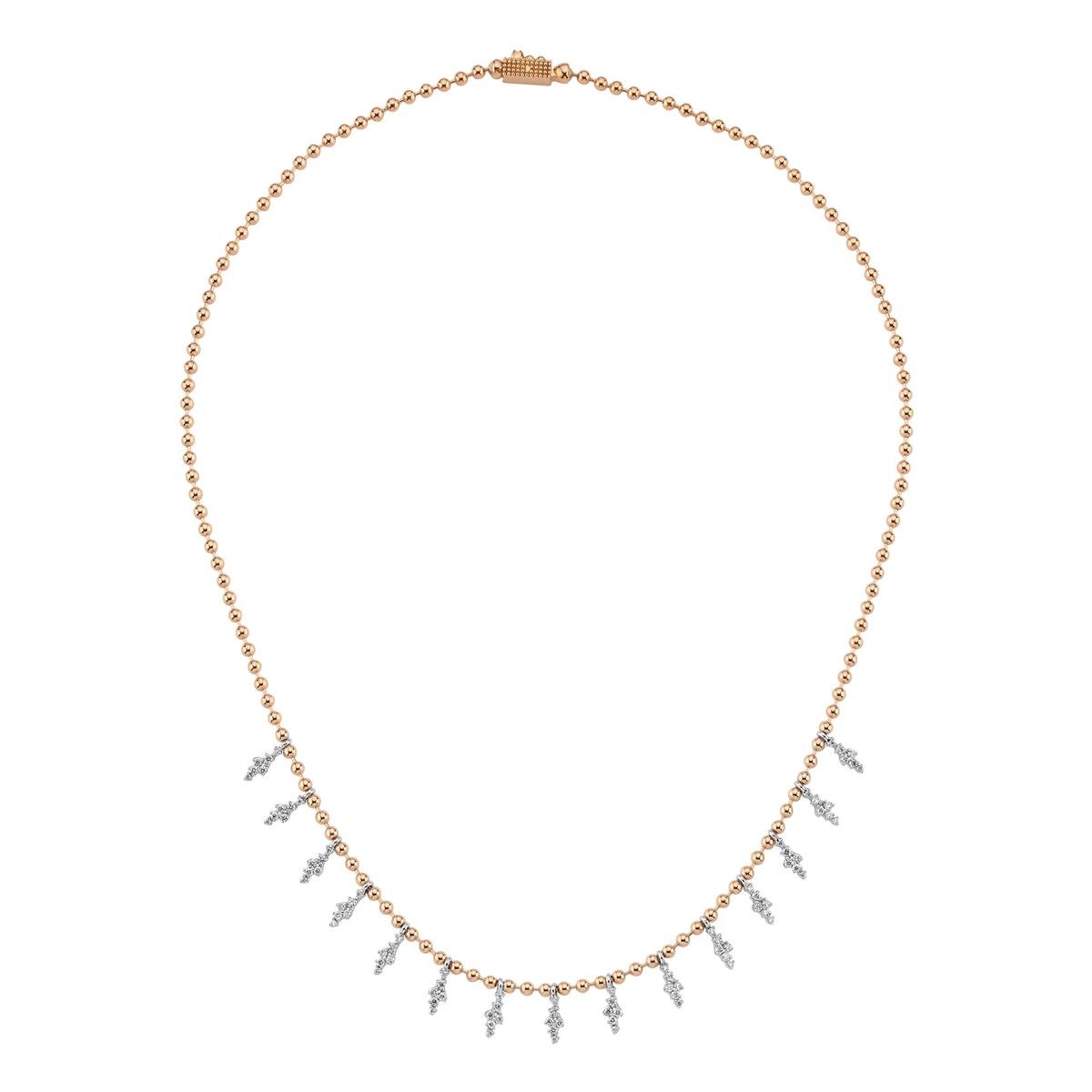 0.86 Karat Pırlanta Tasarım Kolye L058376