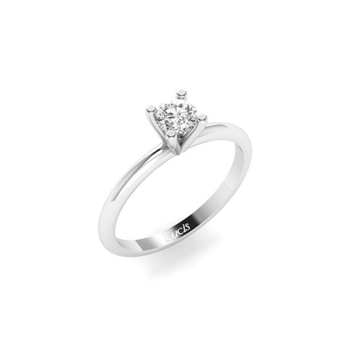 0.30 Karat Pırlanta Tektaş Yüzük V011788