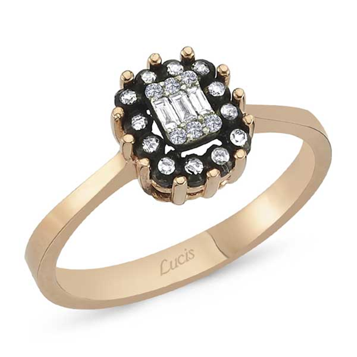 0.13 Karat Elmas Tasarım Yüzük L065825