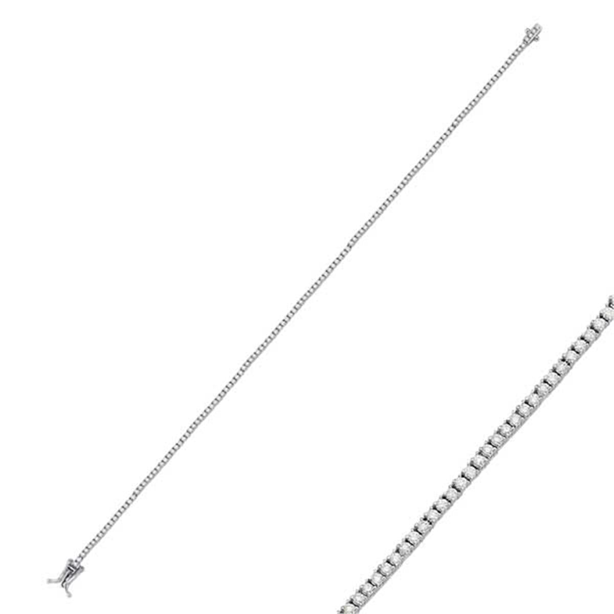 0.63 Karat Pırlanta Suyolu Bileklik L063191