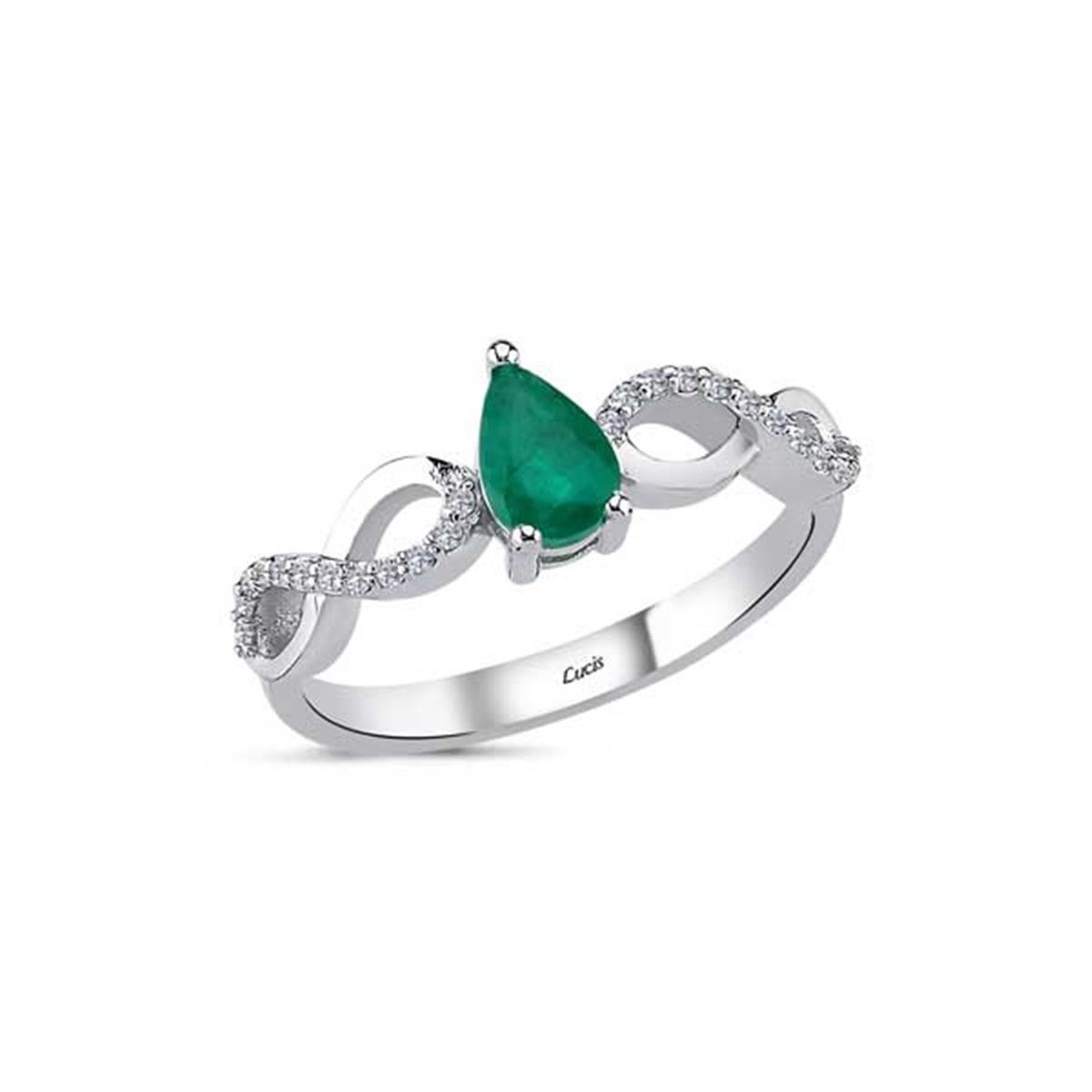 0.48 Karat Pırlanta Renkli Yüzük L061256