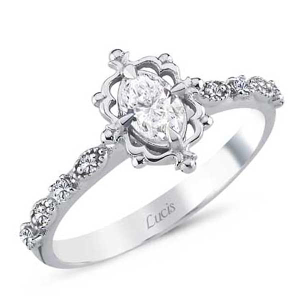 0.56 Karat Pırlanta Tektaş Yüzük L062764