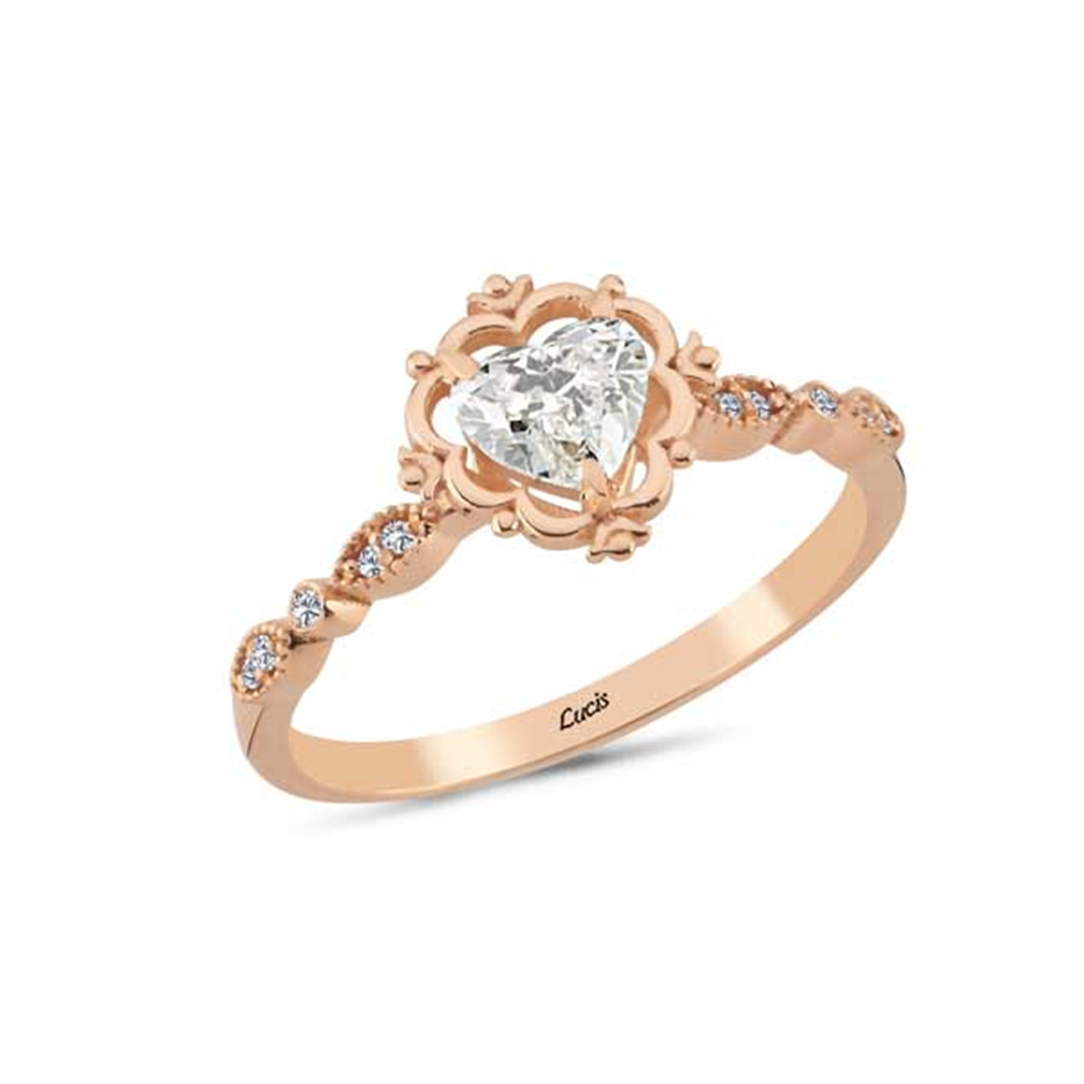 0.55 Karat Pırlanta Tasarım Yüzük L065639