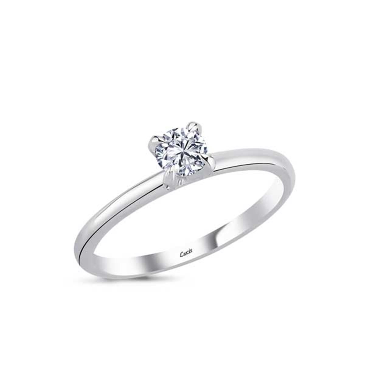 0.50 Karat Pırlanta Tektaş Yüzük V011133
