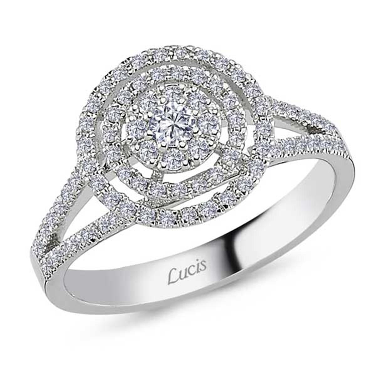 0.35 Karat Pırlanta Violet Yüzük L045836