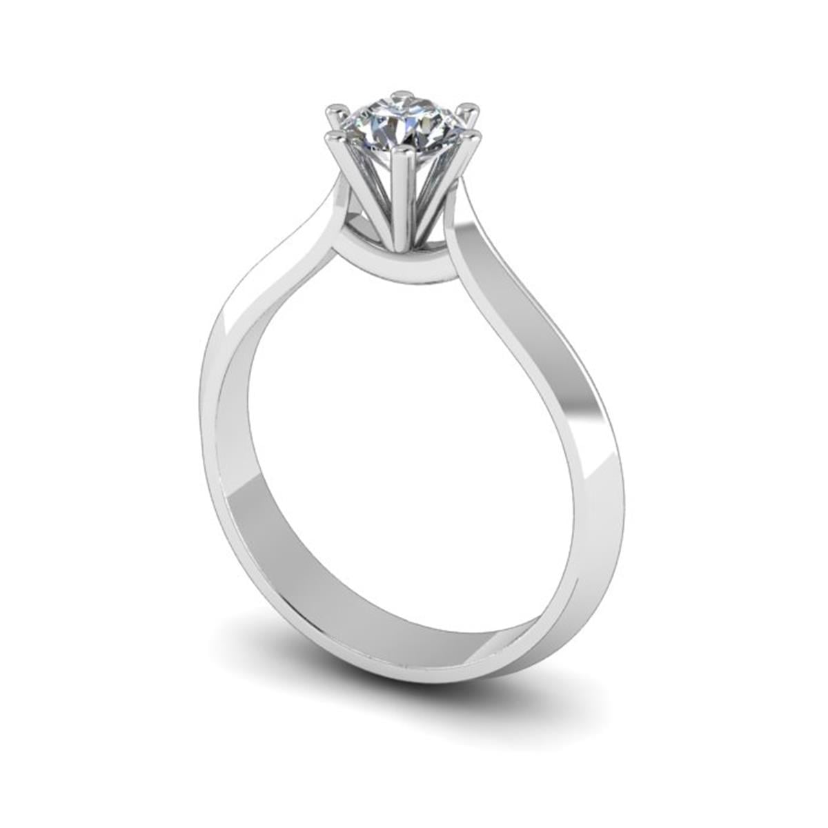 0.24 Karat Pırlanta Tektaş Yüzük V010964