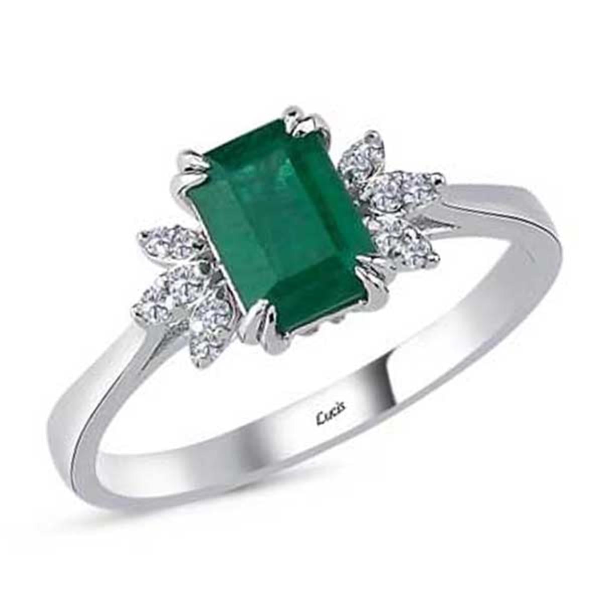 0.09 Karat Pırlanta Renkli Yüzük L064584