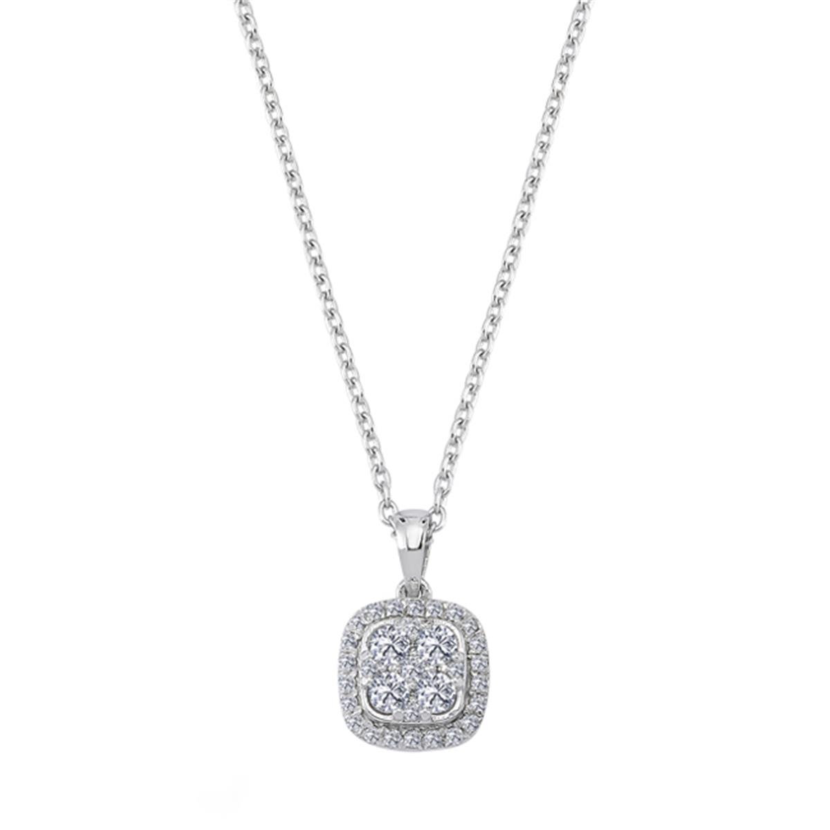 0.46 Karat Pırlanta Violet Kolye L048159