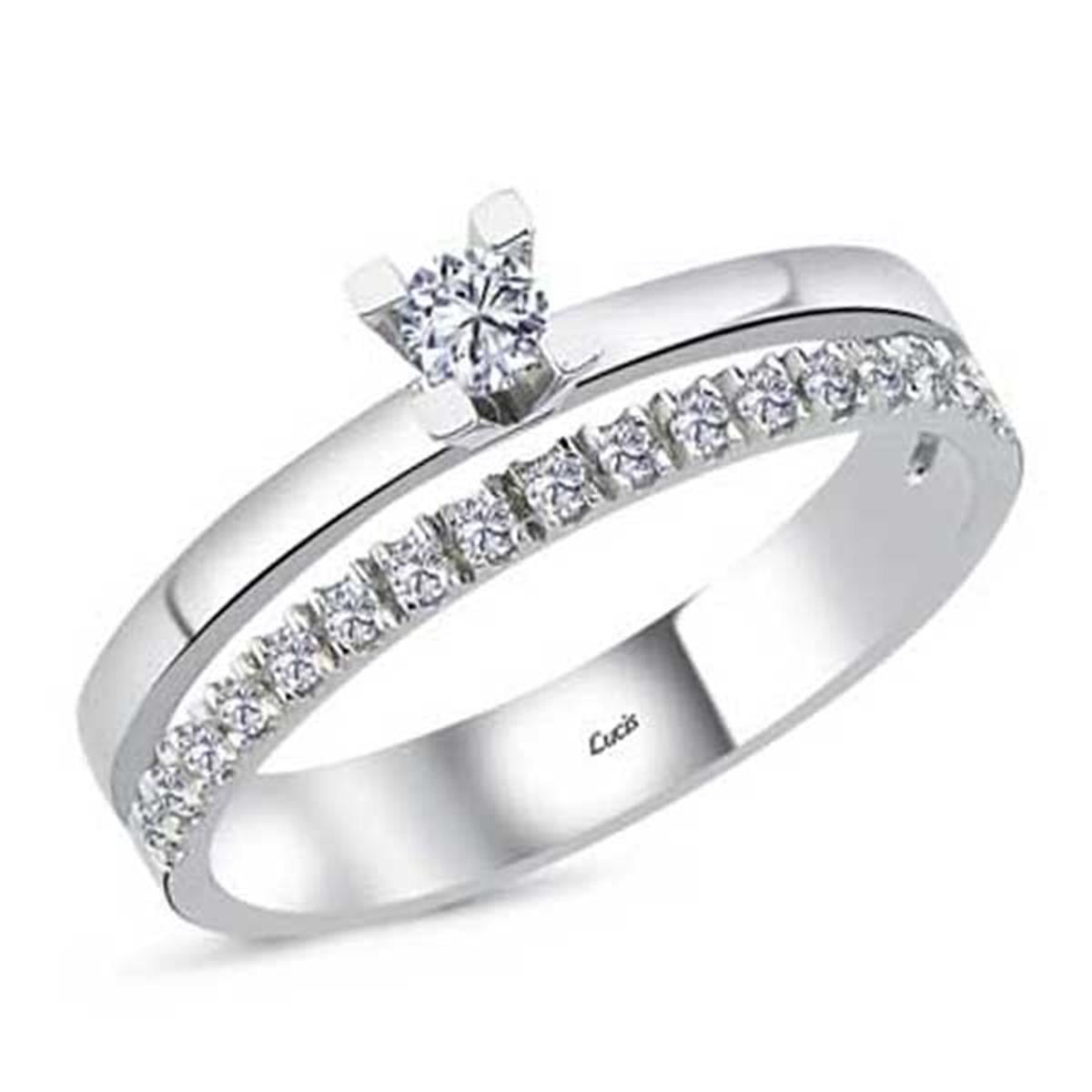 0.29 Karat Pırlanta Tektaş Yüzük L062715