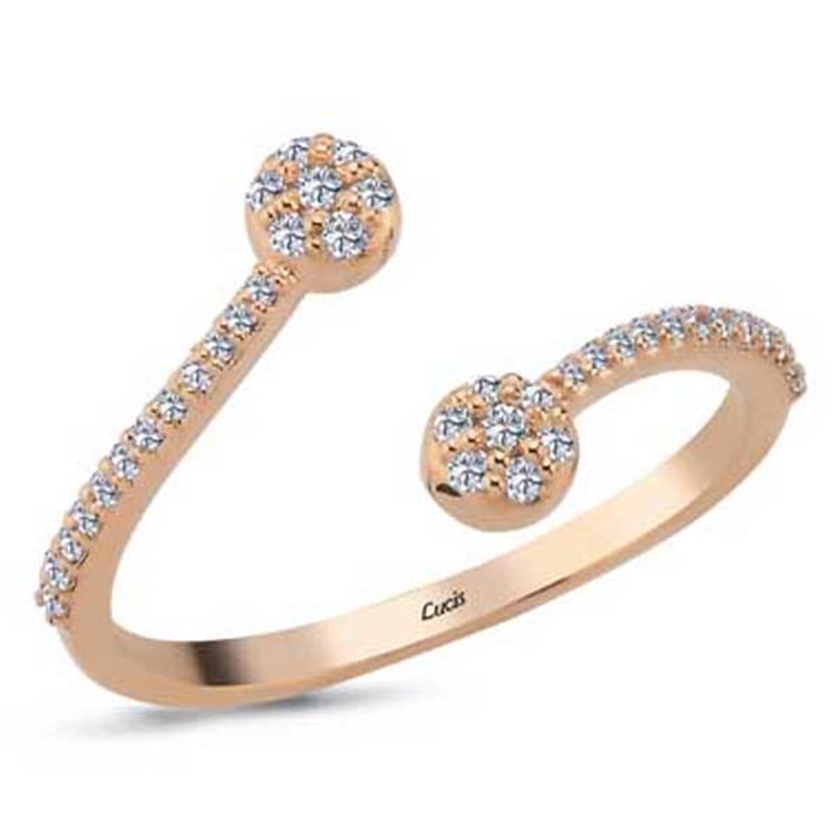 0.19 Karat Pırlanta Tasarım Yüzük L058442