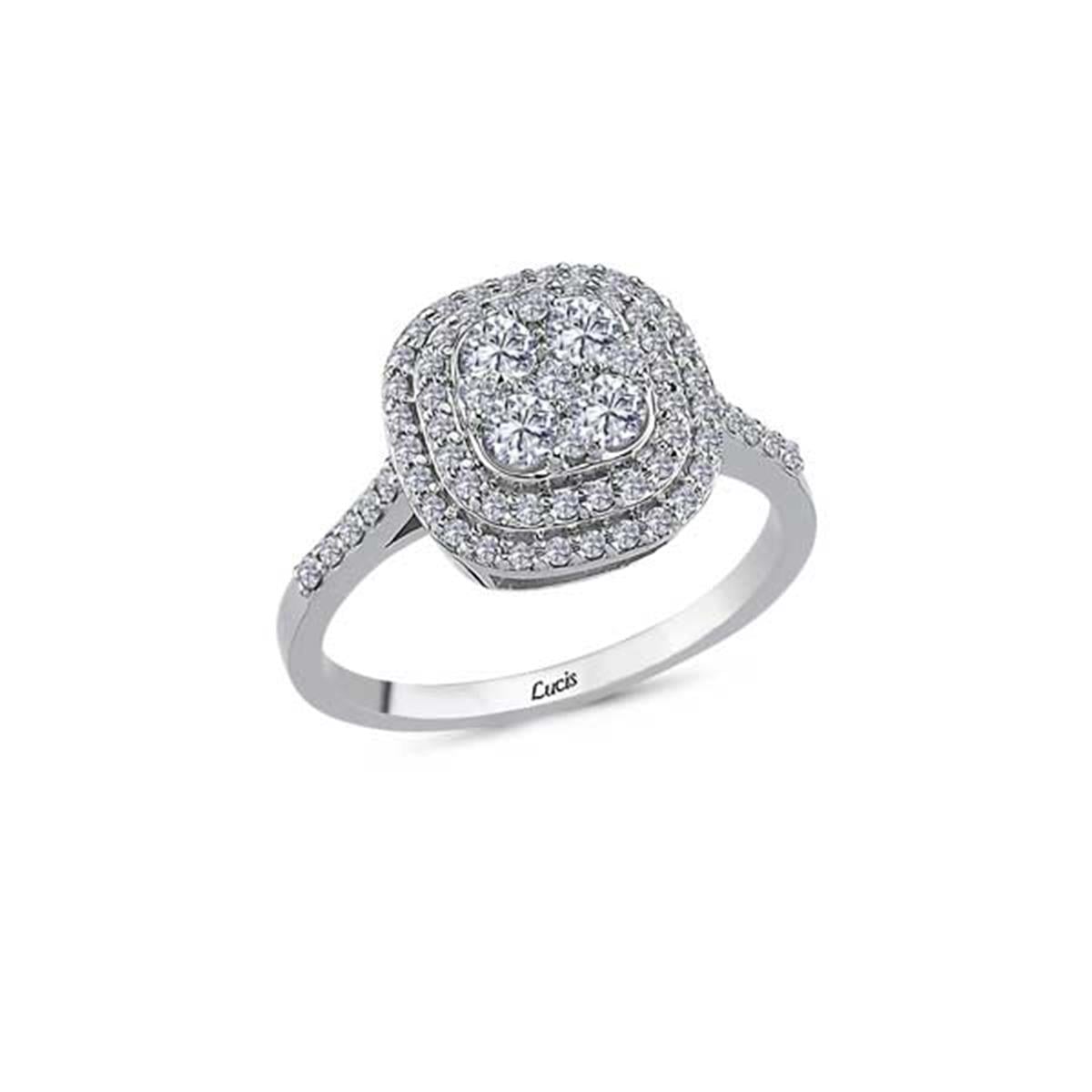 0.53 Karat Pırlanta Violet Yüzük L064821