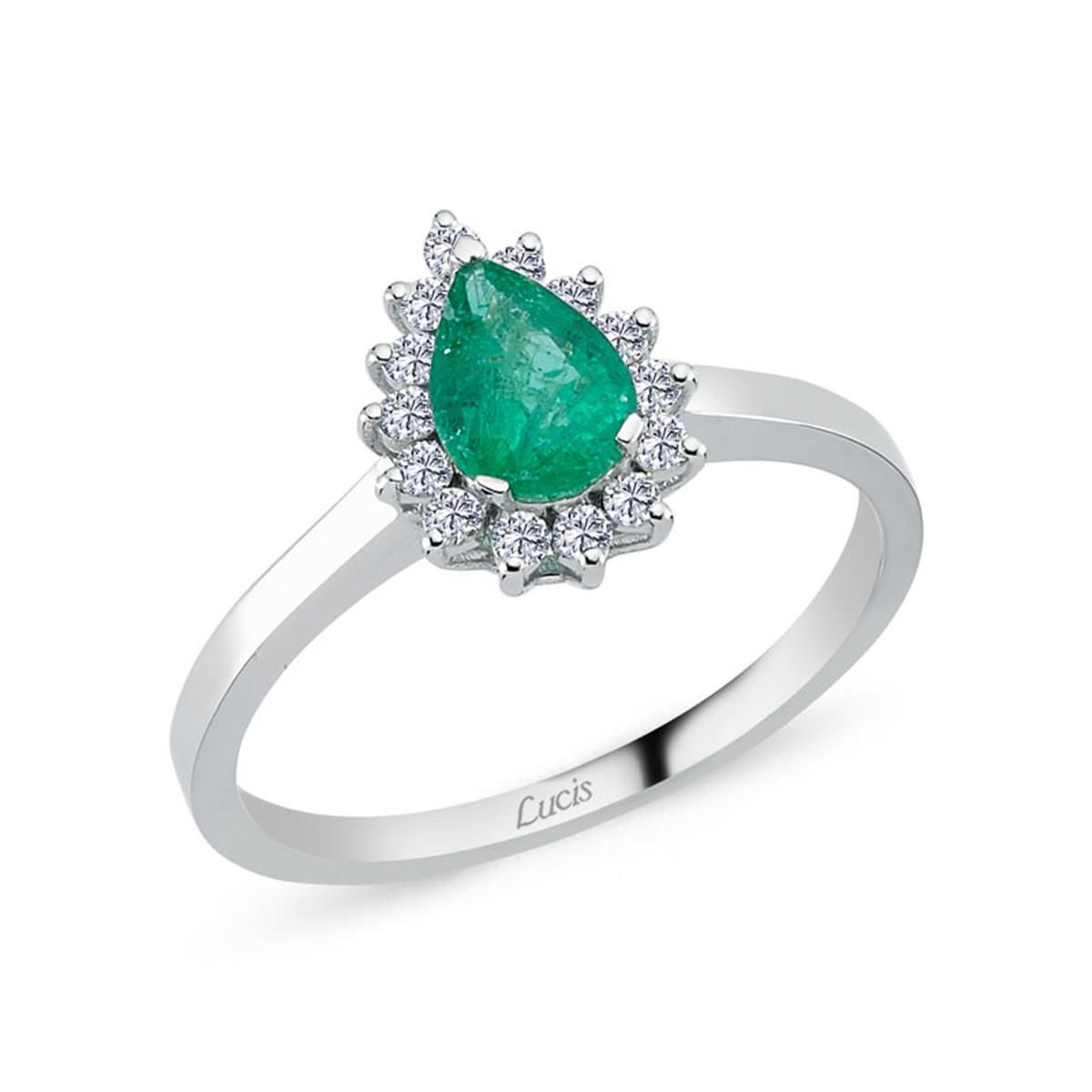 0.45 Karat Pırlanta Renkli Yüzük L064573