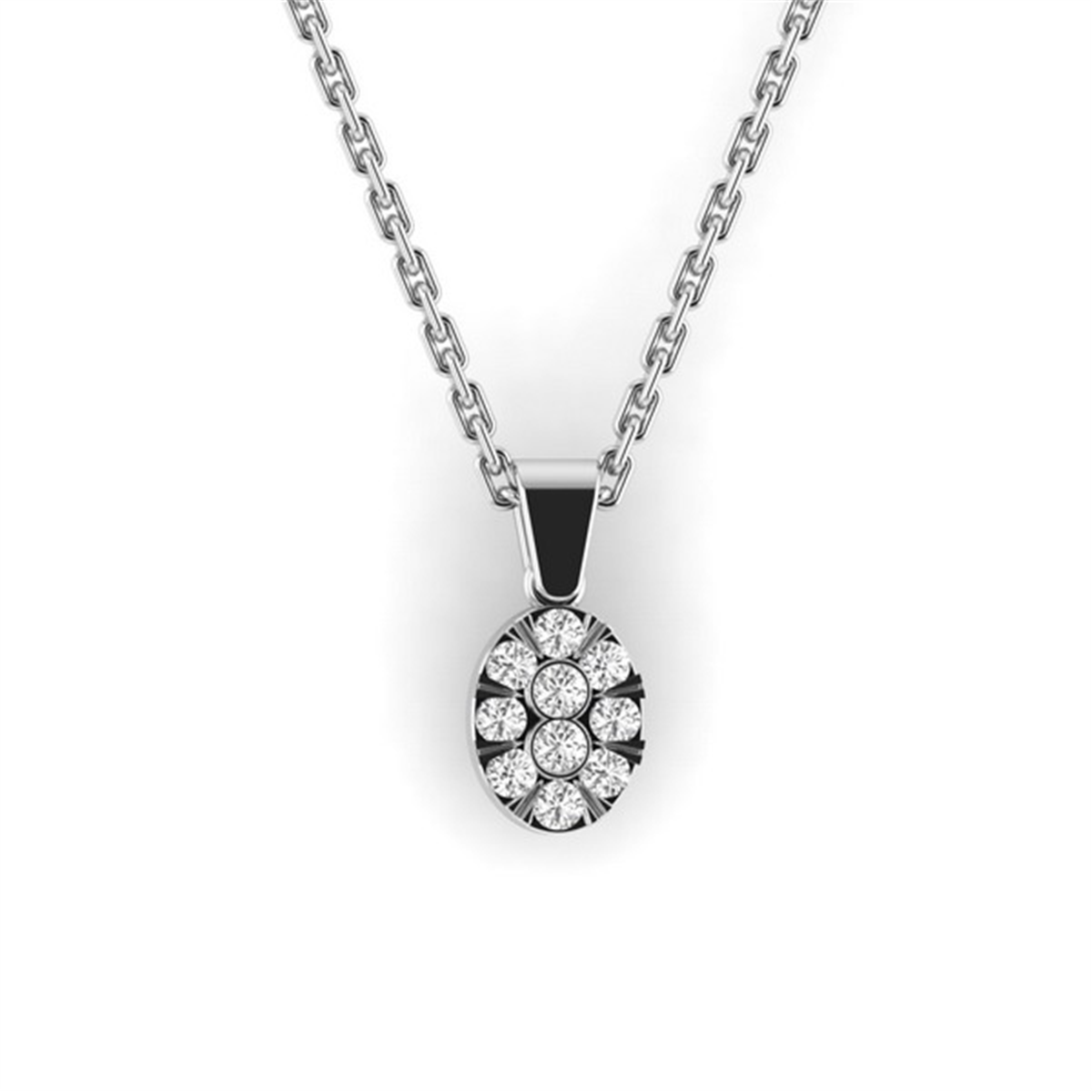 0.15 Karat Pırlanta Violet Kolye L065844