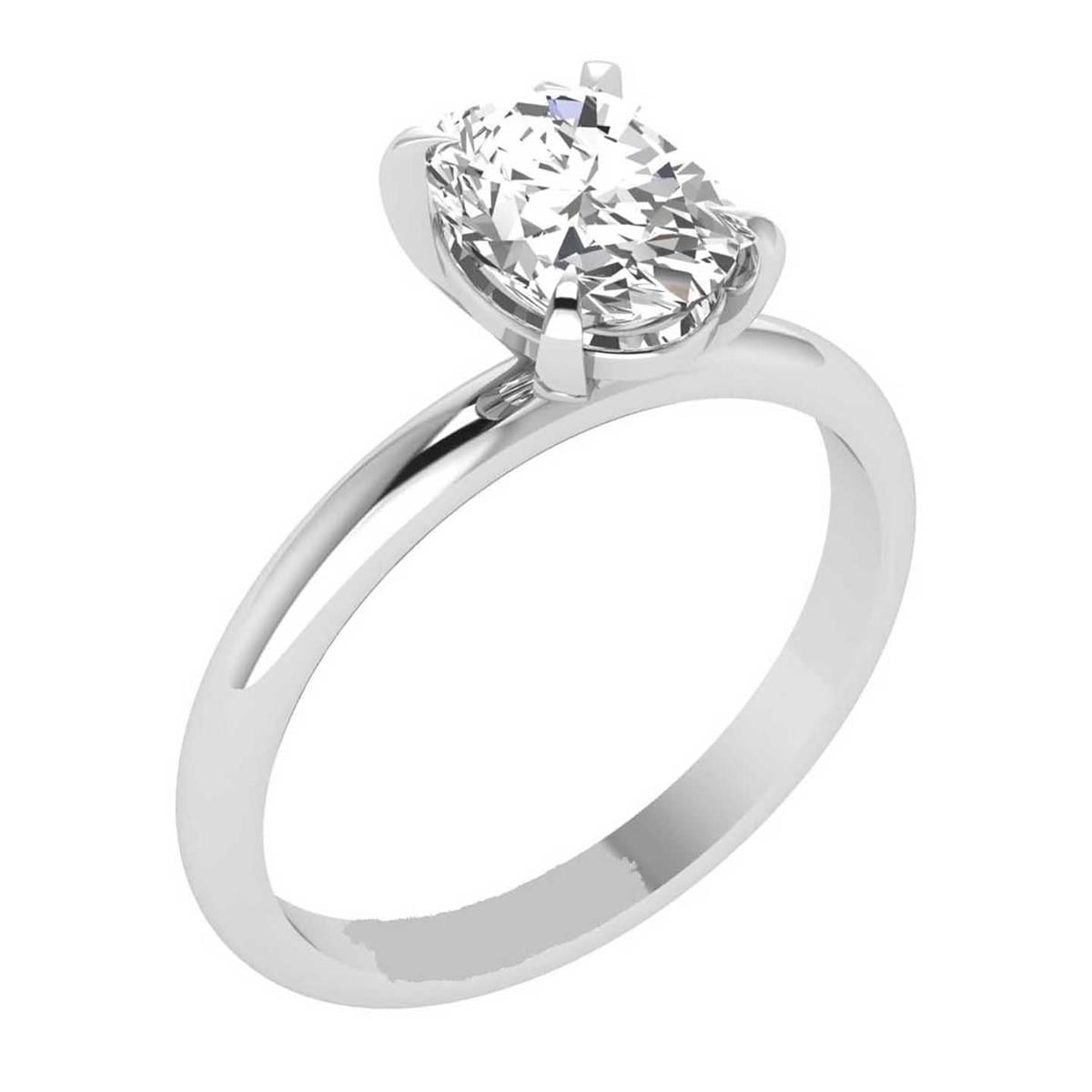 0.71 Karat Pırlanta Tektaş Yüzük V010596