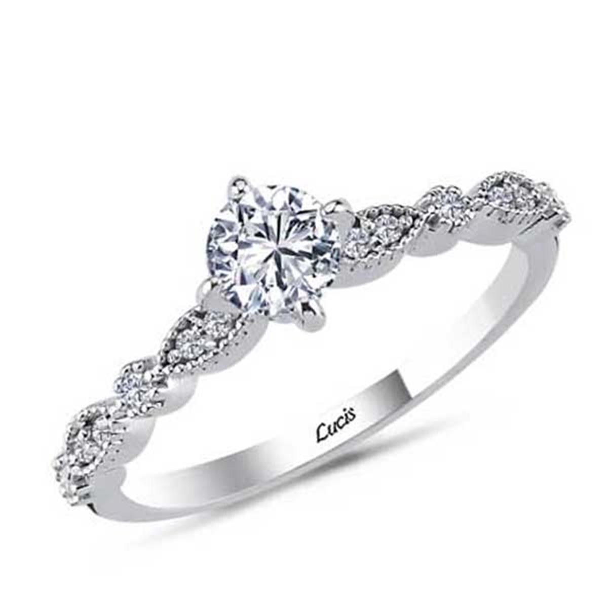 0.58 Karat Pırlanta Tektaş Yüzük V010252