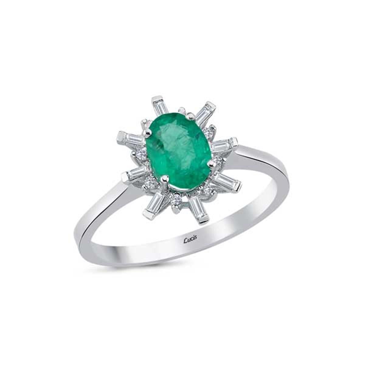 0.09 Karat Pırlanta Renkli Yüzük L063821