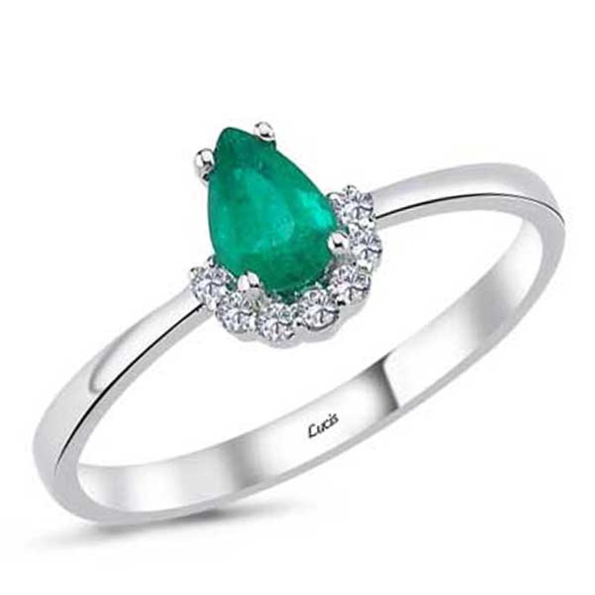 0.39 Karat Pırlanta Renkli Yüzük L062393