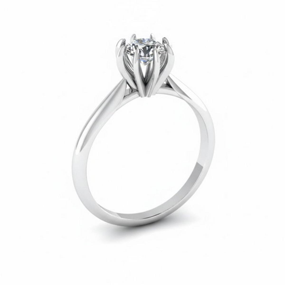 0.42 Karat Pırlanta Tektaş Yüzük L066394