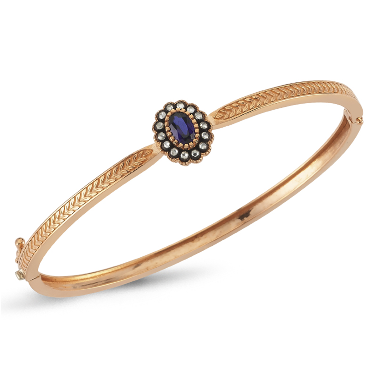 0.77 Karat Elmas Tasarım Bileklik L065434