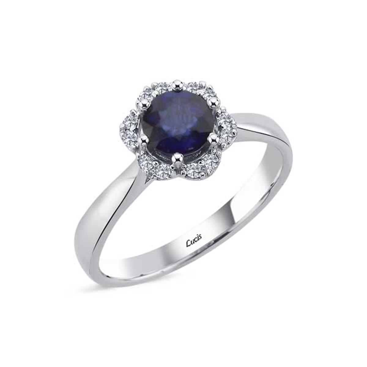 0.09 Karat Pırlanta Tektaş Yüzük L050322