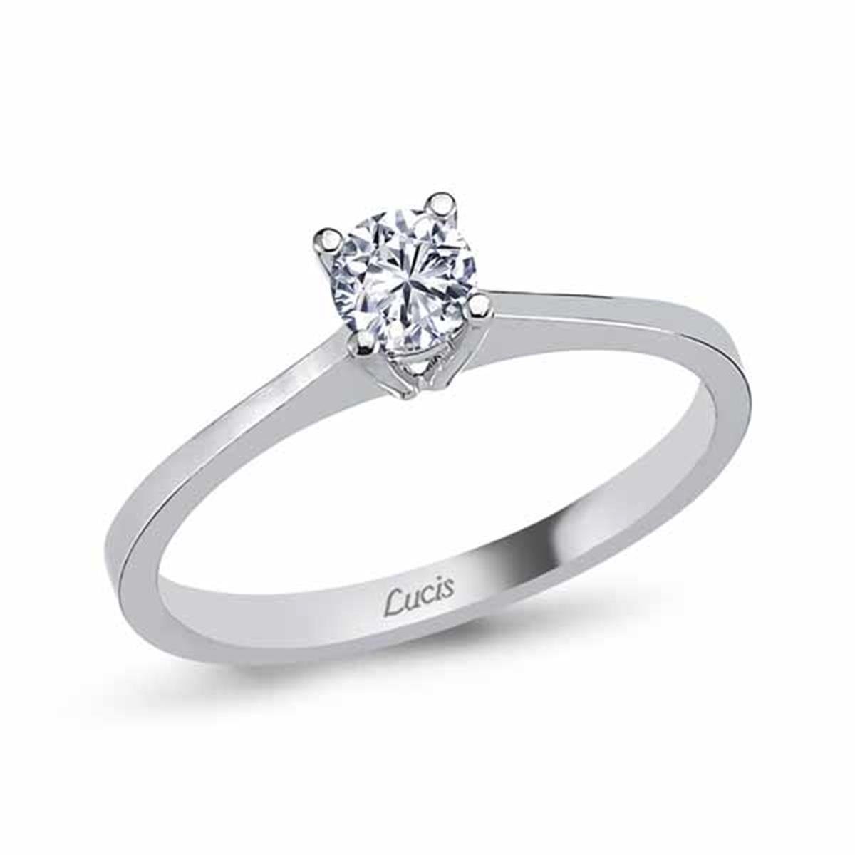 0.24 Karat Pırlanta Tektaş Yüzük