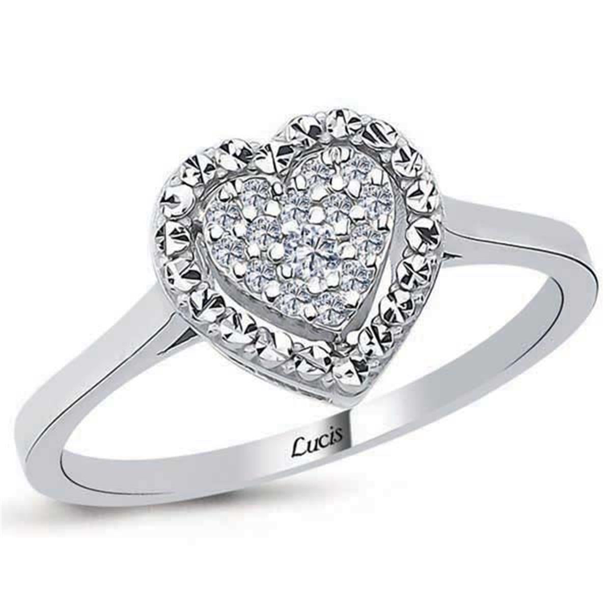 0.14 Karat Pırlanta Violet Yüzük L064178