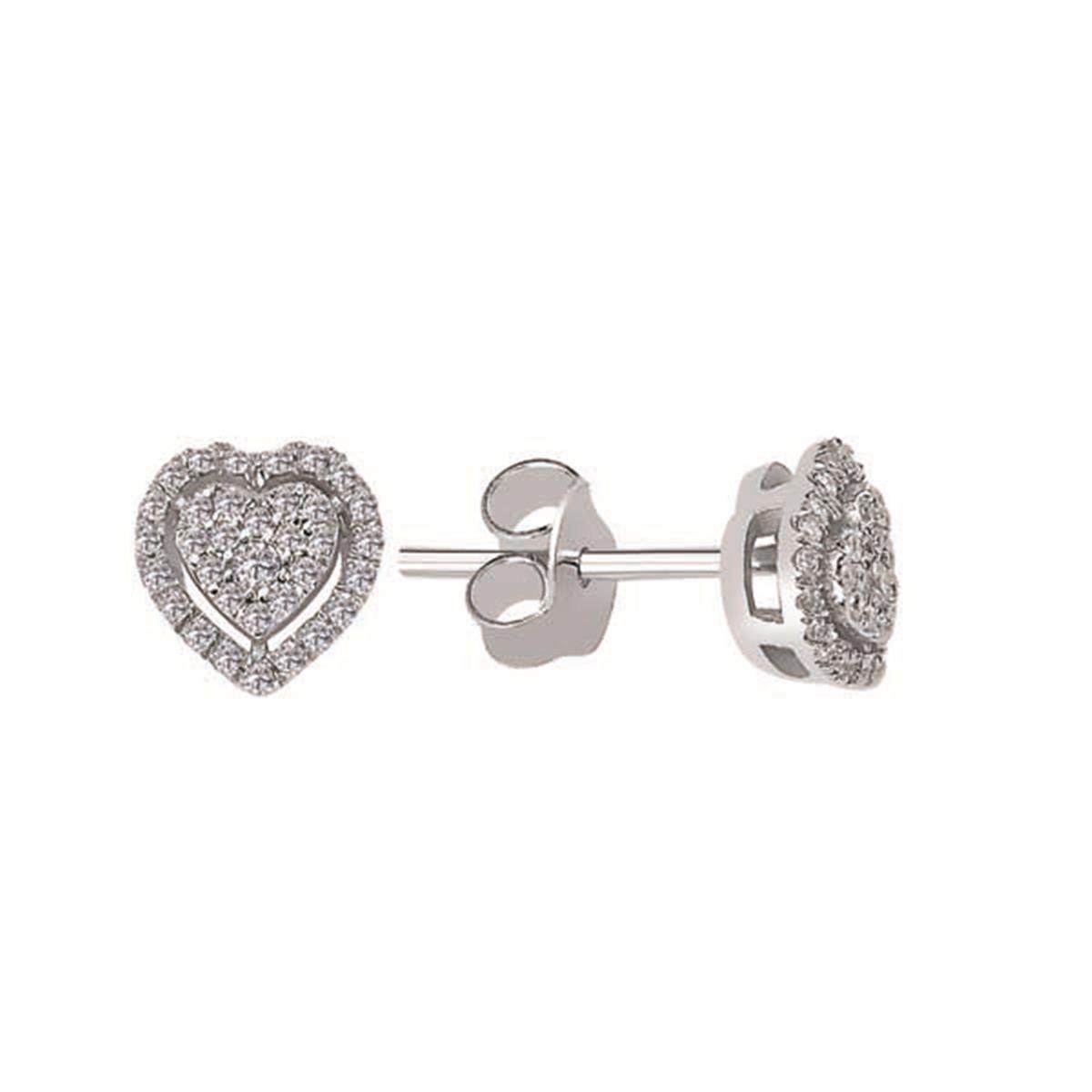 0.20 Karat Pırlanta Tasarım Küpe L055986