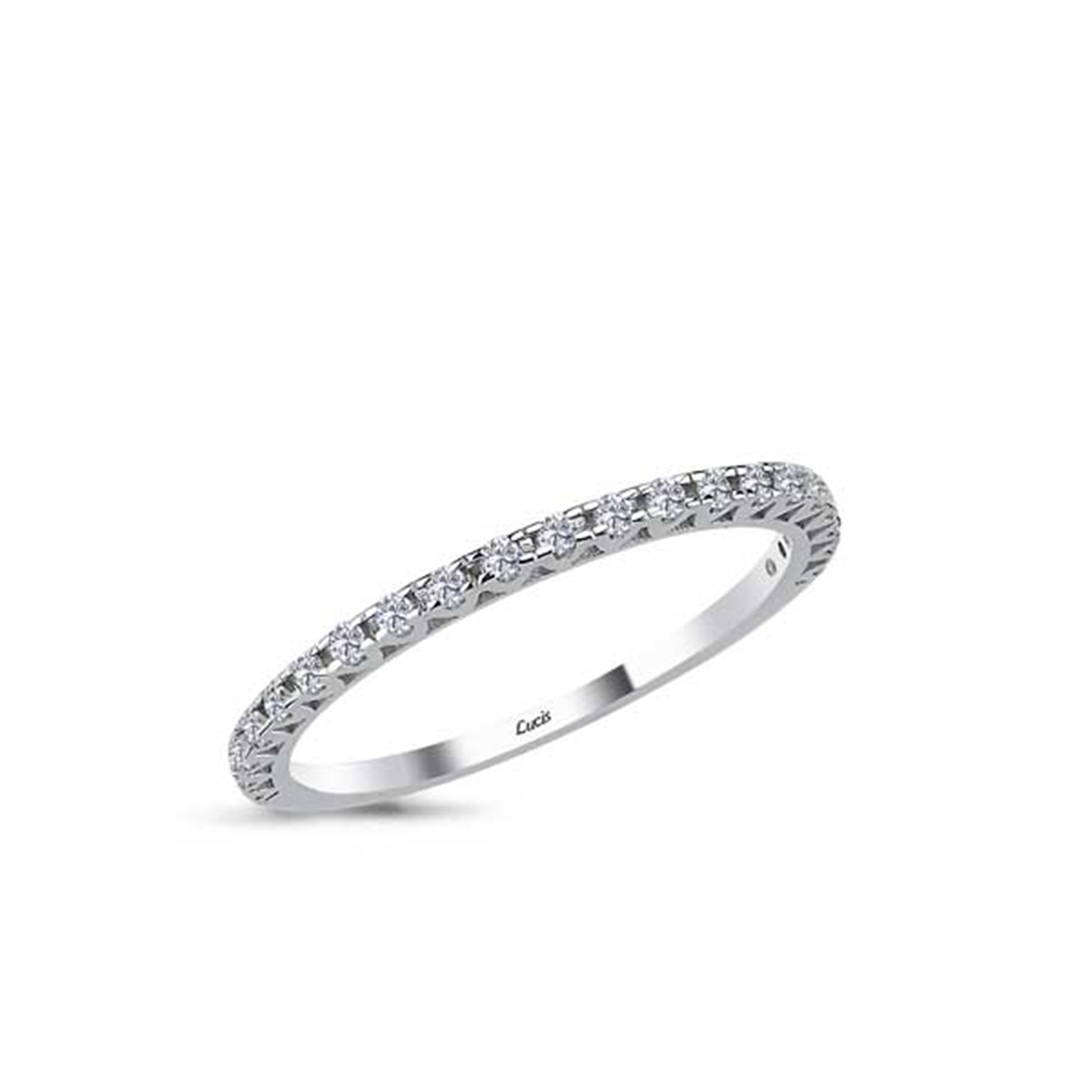 0.25 Karat Pırlanta Yarım Tur Yüzük L064504