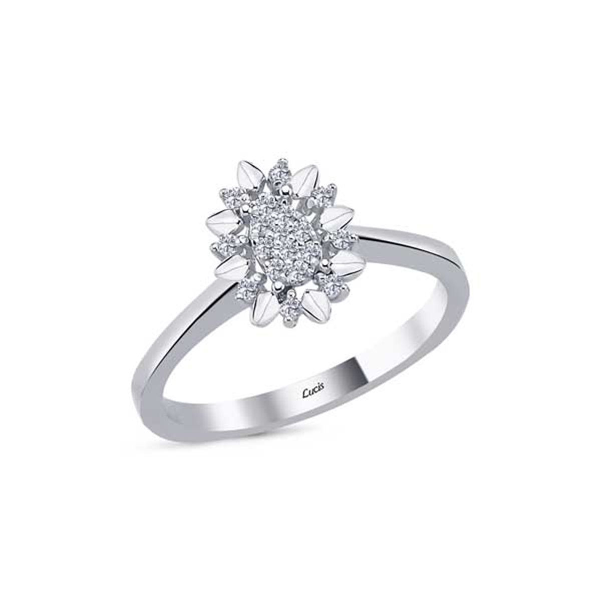 0.11 Karat Pırlanta Violet Yüzük L060029